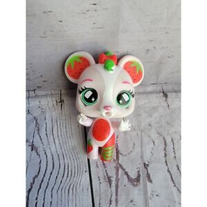 Kitoons Bubiloons Strawberry Mouse Collectible No Box or Accessories DOLL ONLY